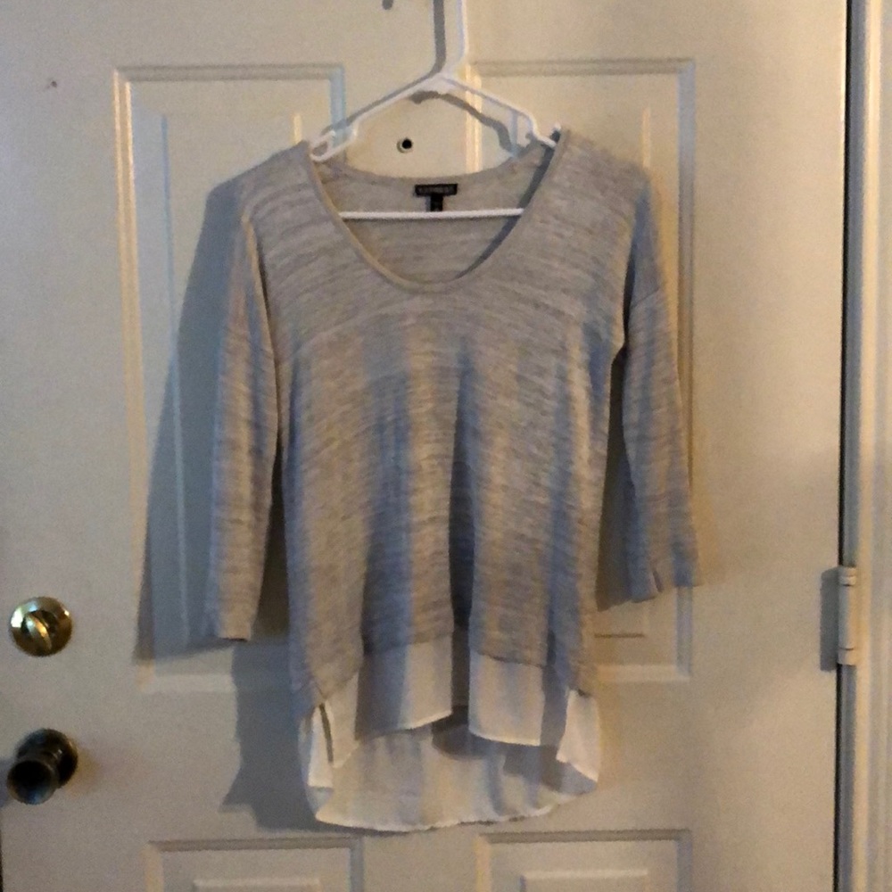 3/4 length sweater